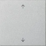 Gira 536126 Push-button Sensor Rocker Aluminium Arrow Symbols