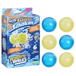 Veepallid HASBRO Nerf Super Soaker Hydro Balls &mdash; sisseehitatud veepaak, 6 tk, plastik, sinine/kollane, vanus 6+
