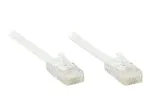 GoodConnections Cat. 6 U/UTP lame paigalduskaabel, valge, 1,0 m (806U-F010)