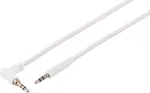 S CONN MAXIMUM CONNECTIVITY 3,5 mm TRS helikaabel, t&auml;isnurkne - sirge, valge, 3 m 14-07046