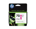 HP 712 3-pakend 29-ml magenta DesignJet tindikassett