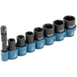 Makita E-12289 l&ouml;&ouml;kpadrunite ja adapteri komplekt, 8 tk