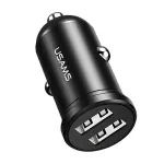 Autolaadija usams USA000867 &mdash; Kaks USB 2&times;2,4A, Must