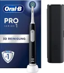 Oral-B Pro 1 Cross Action t&auml;iskasvanute p&ouml;&ouml;rlev-v&otilde;nkuv hambahari, must