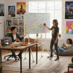 Tahvel ergo office ER-306 &mdash; kustutatav &uuml;hepoolne horisontaalne tahvel, 1190&times;790 mm, eraldiseisev terasratastel alus