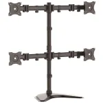 StarTech.com nelja monitori lauaalus - liigendatav, eraldiseisev, 8 kg, 33 cm (13 tolli), 68,6 cm (27 tolli), 100 x 100 mm, must