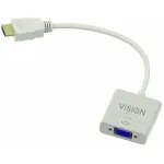 Video kaabli adapter VGA D-Sub HDMI t&uuml;&uuml;p A Vision TC-HDMIVGA