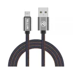 USB-Micro USB andmekaabel Tellur 1 m denim