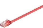 Microconnect V-UTP601R-FLAT v&otilde;rgukaabel Punane 1 m Cat6 U/UTP (UTP)