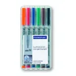 Marker Staedtler 315 WP6 Must Sinine Pruun Roheline Oranž Punane