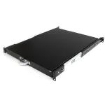 StarTech.com 1U l&uuml;kanduv serveririiuli klaviatuurialus, 55 naela (25 kg), 22 tolli (55 cm) s&uuml;gav terasest v&auml;ljat&otilde;mmatav sahtel 19-tollise AV, v&otilde;rguseadmete riiuli jaoks