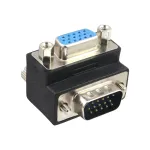 InLine VGA adapter 90&deg; 15 kontakti isane / emane, InLine, 37248I