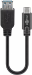 USB-C &ndash; USB-A pikenduskaabel Goobay 67894