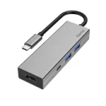 Hama 00200107 USB-C multiport-adapter, dokkimisjaam, 4 porti, 2x USB-A, USB-C, HDMI, USB 3.2 Gen 1