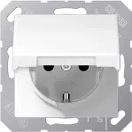 JUNG AS 1520 KL - t&uuml;&uuml;p F - 1 moodul(it) - 2P - elevandiluu - termoplast - IP44