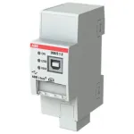 Liideseadapter ABB USB/S1.2 jada- ja USB 2.0 v&auml;ljunditega, 21&ndash;30 V sisend, 36&times;64,5&times;90 mm, hall