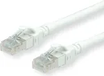 ROLINE &ndash; paigalduskaabel &ndash; RJ-45 (M) &ndash; RJ-45 (M) &ndash; 30 cm &ndash; UTP &ndash; CAT 6a &ndash; halogeenivaba, valatud, keerutatud &ndash; valge (21.15.2987)
