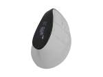 Juhtmeta vertikaalne hiir NATEC Euphonie Pro Bluetooth 5.0, 4000 DPI, programmeeritav, vaikne, valge