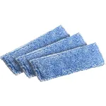 THOMAS 787248 mikrokiust plaatide puhastuspadjad &mdash; pakendis 3 tk, valge, korduvkasutatavad