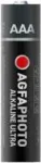 AgfaPhoto Ultra LR03 Micro AAA patarei, leelismangaan, 1,5 V, 4 tk.