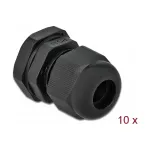 Kaablitihendi DeLOCK 60196 Must Plast 10 tk
