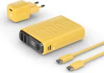 RealPower PB-10000 liitiumpol&uuml;meer (LiPo) 10000 mAh kollane (390659)