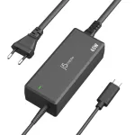 USB-C PD toiteadapter j5create JUP1265 &mdash; 65 W, siseruumidesse, must, plastik, 118&times;32&times;50 mm (EL)