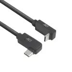 ACT USB 3.0 10Gbps 60W USB USB-C (vasak/parem nurga all) USB USB-C (&uuml;les/alla nurga all) kaabel, 2 meetrit