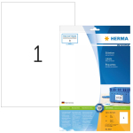 Isekleepuv printerisilt HERMA Labels Premium A4 210x297 mm valge paber matt 10 tk