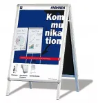 FRANKEN Standard Poster Stand BSA1, DIN A1 594 x 841 mm, 4-jalaline raam, sise-/v&auml;liskasutuseks
