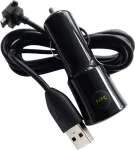 HTC CC-C120 1A s&otilde;idukilaadija + DC-M410 Micro-USB kaabel valge, hulgi (CC-C120)