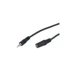 Wentronic Goobay 3,5 mm pistikupikenduskaabel, must, 10 m - 3,5 mm pistik (3-kontaktiline, stereo) > 3,5 mm pesa (3-kontaktiline, stereo) (50935)