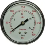 Manomeeter (r&otilde;hum&otilde;&otilde;tur) Aerotec tagumine &uuml;hendus v&auml;liskeermega 1/4 tolli mudel 9414582