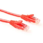 ACT punane 1 meeter U/UTP CAT5E komponenditaseme &uuml;henduskaabel RJ45 pistikutega