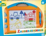 Laste magnetiline joonistustahvel Simm Spielwaren Colour magic drawing board big