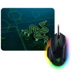 M&auml;ngurihiire ja mobiilse hiiremati komplekt Razer Basilisk V3 koos Goliathus Mobile'iga (must)