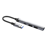 Dokkimisjaam ColorWay CW-HUB05, 4-&uuml;hes USB-C jaotur HDMI ja Ethernetiga