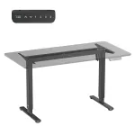 Ergo Office elektriline k&otilde;rgusreguleeritav laud, maksimaalne k&otilde;rgus 1160 mm, max 80 kg, ilma istumis-seismislaua plaadita, must, ER-400 B