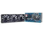 Seasonic MagFlow 1-Fan Kit arvuti korpuse ventilaator 12 cm must 1 tk