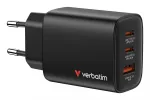 Verbatim Essentials GaN Charger 65W EU plug Must, indoor, AC, 20 V, must