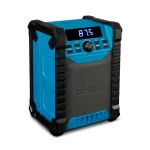 Kaasaskantav digitaalraadio MEDION LIFE E65895 (MD 43895) &mdash; PLL-tuuner, 10 W RMS, LCD, Bluetooth 10 m, IP54, v&auml;line antenn, must/sinine