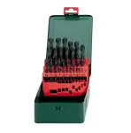 Metabo 627152000 HSS-i metalli keerdpuuride komplekt, 25 osa, DIN 338