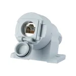 METZ CONNECT E-DAT Industry IP67 V6 AP - pistikupesa - RJ 45 - 1 v&otilde;rgupesa - helehall, RAL 7035 (1309510003-E)