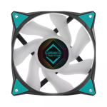 Ventilaator Iceberg Thermal IceGALE ARGB 12 cm Must
