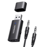 UGREEN Bluetooth-heliadapter UGR1207BLK Bluetooth 5.1, 3,5 mm AUX-v&auml;ljundiga