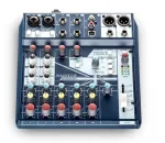 Soundcraft Notepad-8FX Analoogmikser koos Lexicon-efektidega