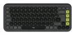 Logitech POP ICON KEYS Graphite French AZERTY Wireless Mechanical Keyboard