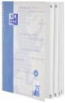 Oxford College Block A4+ 80 lehte joonitud 4-auguline valge 90 g/m&sup2;