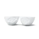 FIFTYEIGHT PRODUCTS Bowl Set 200ml - Happy & Oh Please White