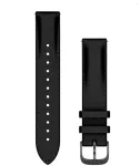 Garmin Quick Release Bands (18 mm) Mustanahast, Harjatud kiltkivist riistvara